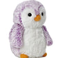 Aurora® Playful Pompom Penguin™ Brights Stuffed Animal - Vibrant Companions for Warm Cuddles - Perfect for Adults, Kids, and Birthdays - Violet 6