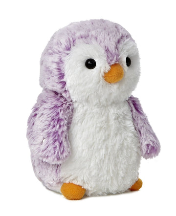 Aurora® Playful Pompom Penguin™ Brights Stuffed Animal - Vibrant Companions for Warm Cuddles - Perfect for Adults, Kids, and Birthdays - Violet 6