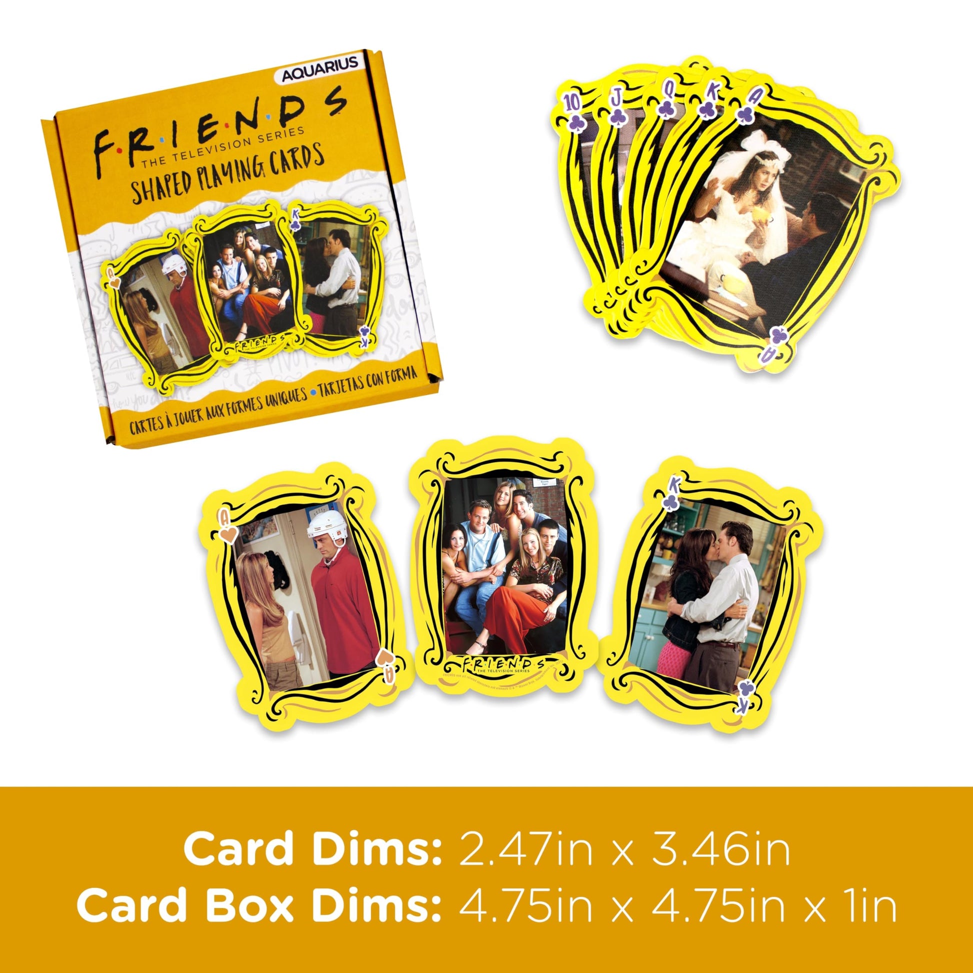 Friends Shaped Playing Cards Deck