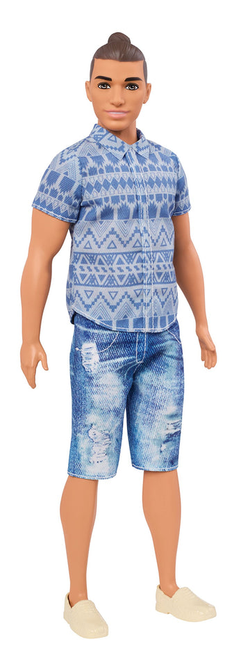 Barbie Ken Fashionistas Distressed Denim Doll