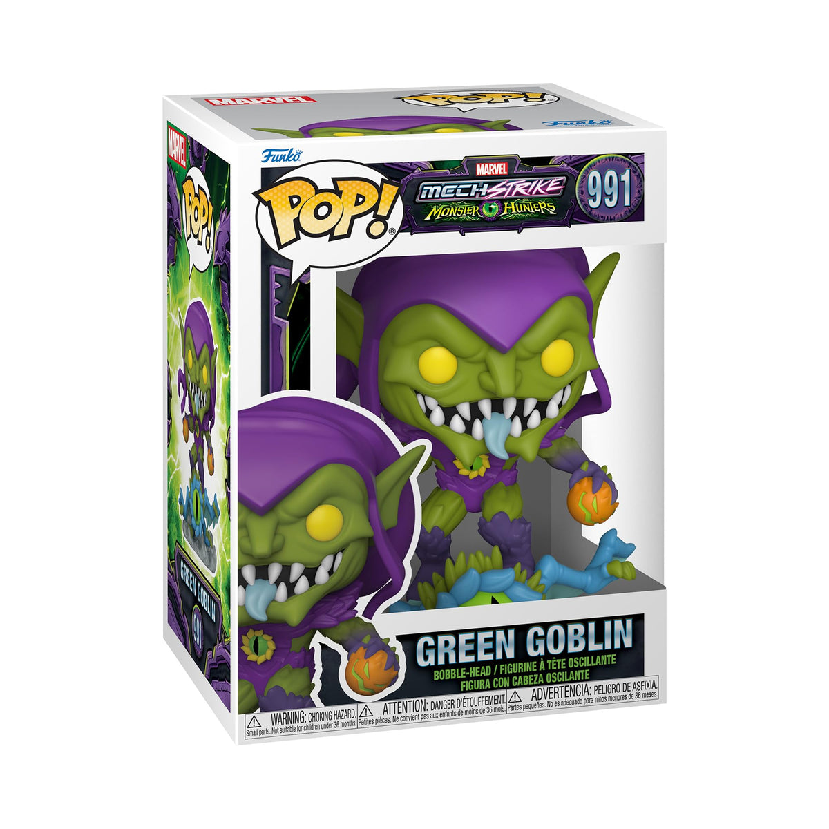 Funko POP Marvel: Monster Hunters - Green Goblin,Multicolor