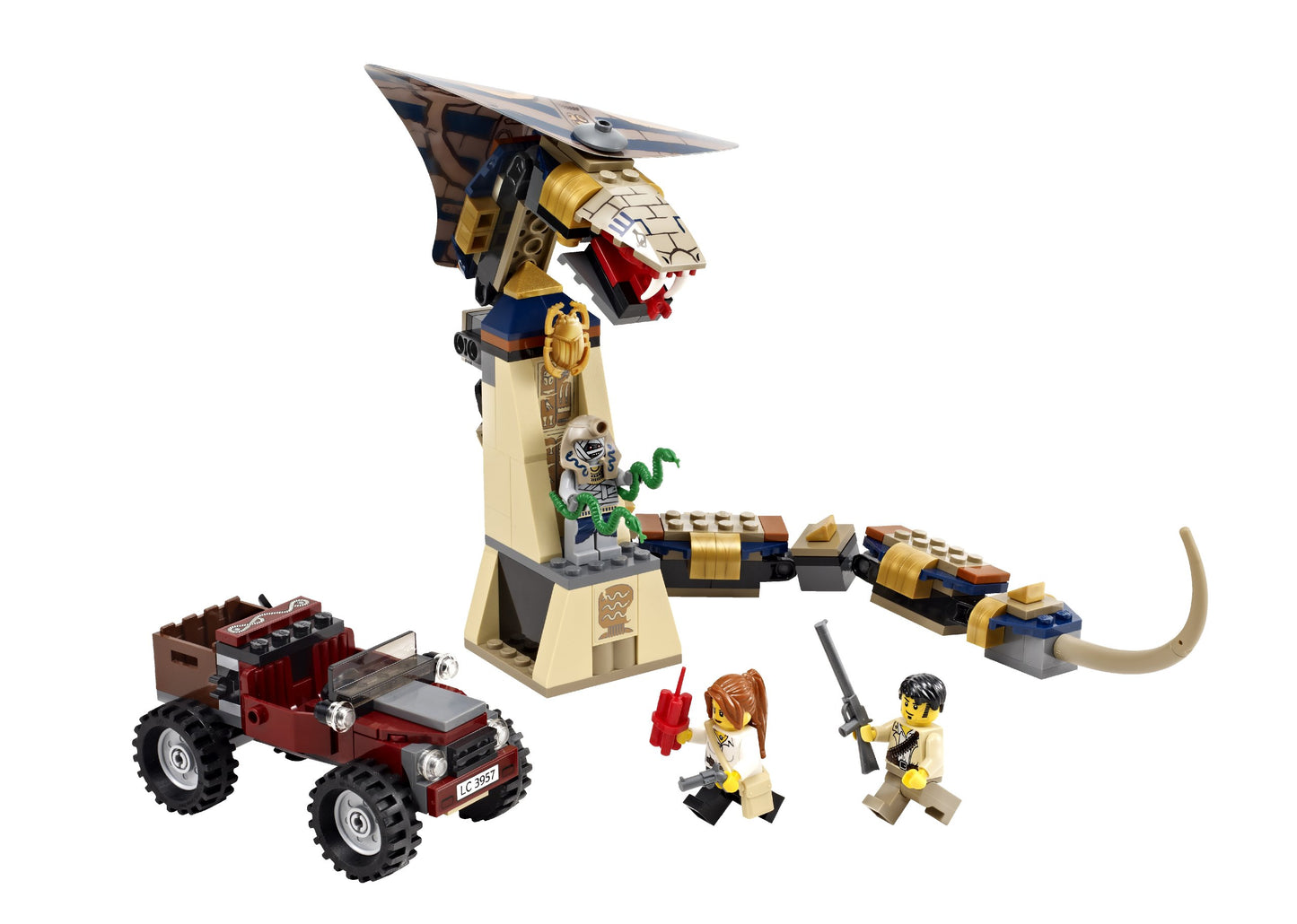 LEGO Pharaoh's Quest Cursed Cobra Statue 7325