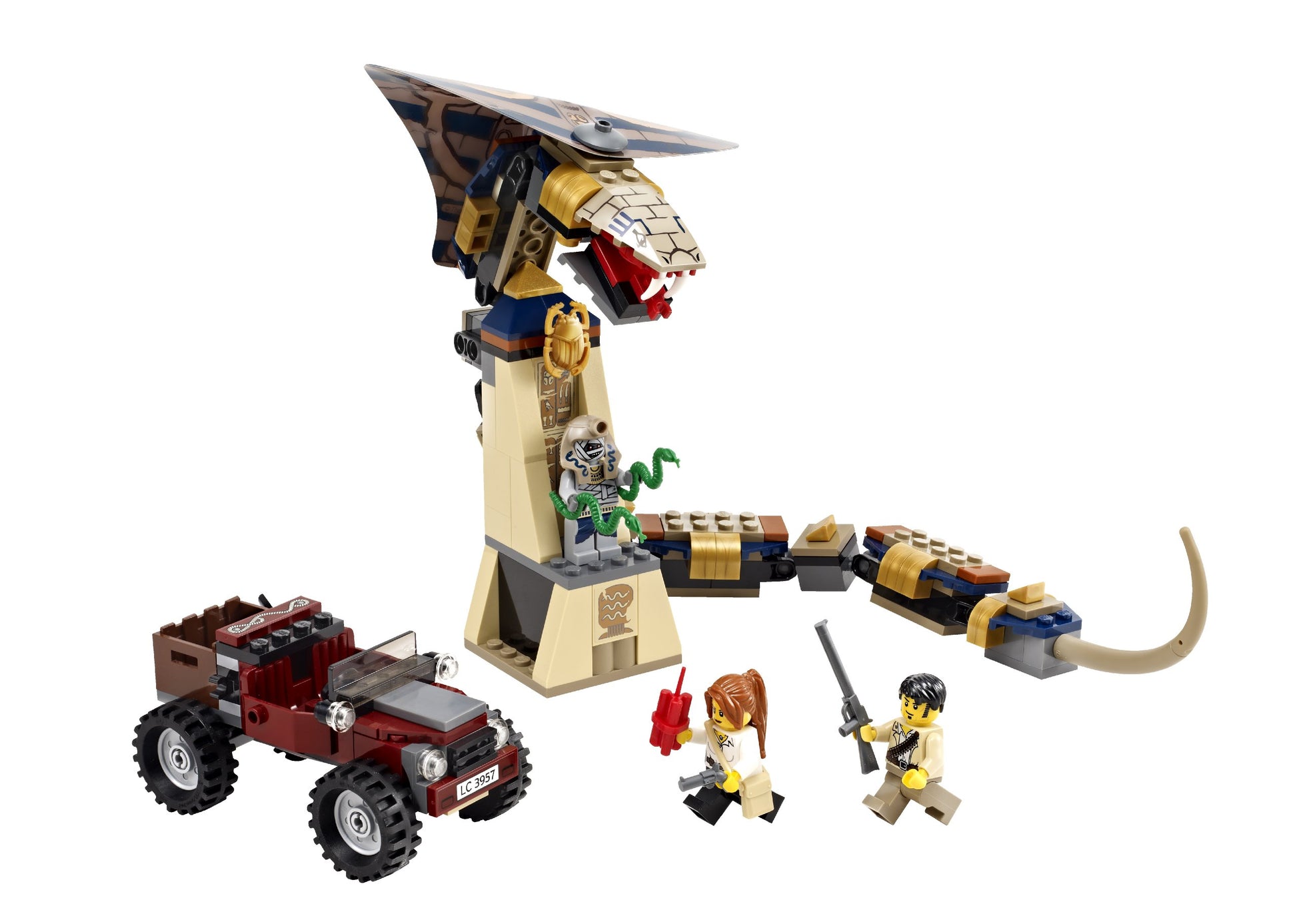 LEGO Pharaoh's Quest Cursed Cobra Statue 7325