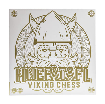 Hnefatafl, Two Player Strategy Game with Wooden Game Board, for Kids and Adults