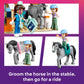 LEGO Friends Horse and Pet Vet Clinic -Veterinarian Playset for Kids, Girls and Boys, Ages 7+ - Toy Building Set for Pretend Play with 3 Minidolls