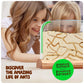 Dan&Darci Ant Farm Kit for Kids - Farms Colony - Includes Ants Voucher - Sand Habitat Kits - Bug Terrarium House - Educational Science Gifts for Kid