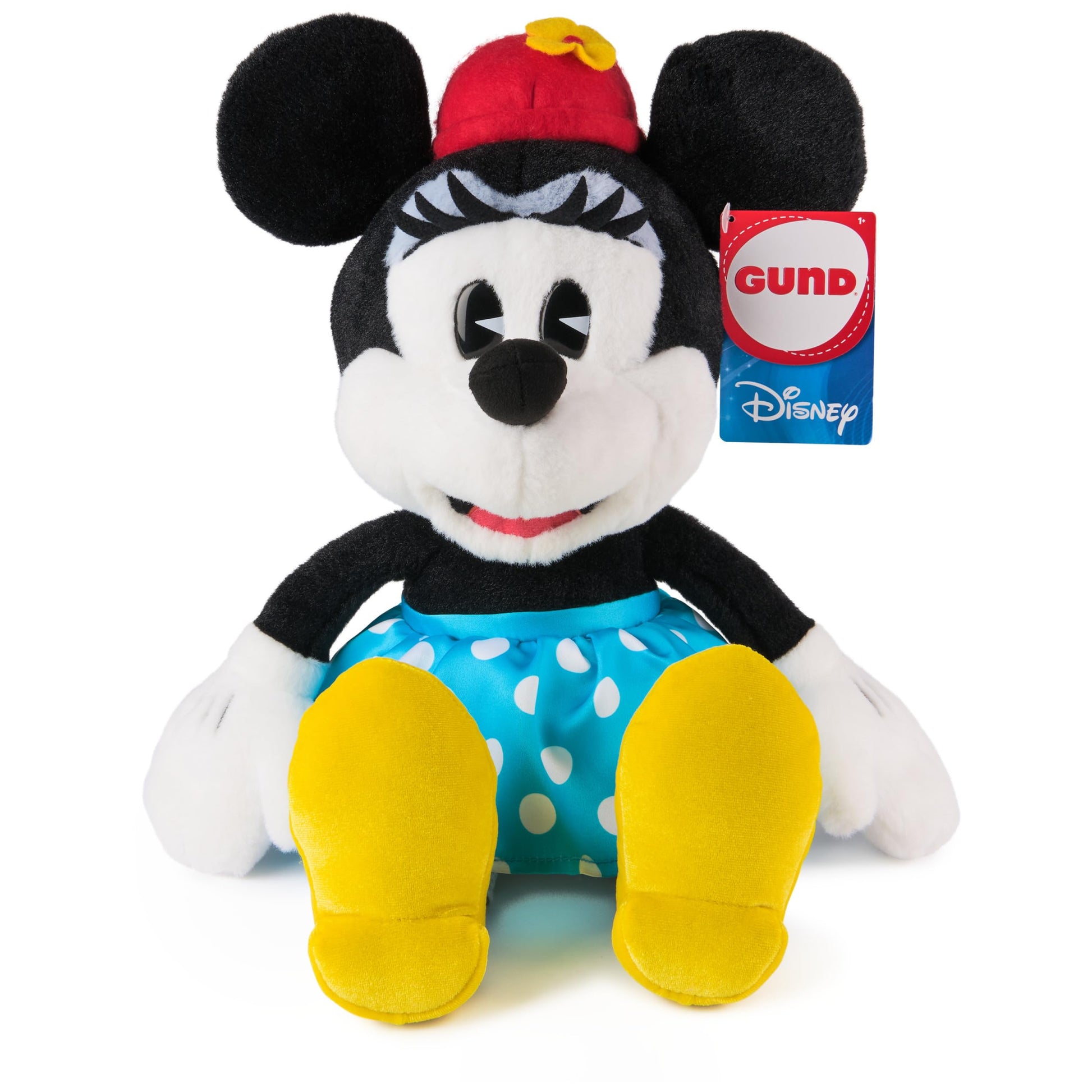 GUND Disney Official Minnie Mouse 14-Inch Deluxe Plush Toy for Ages 1+
