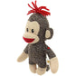 Plushland Original Curioso Brown Sock Monkey, Hand Knitted, Stuffed Animal Toy Gift-for Kids, Babies, Teens, Girls and Boys Baby Doll Present Puppet 6