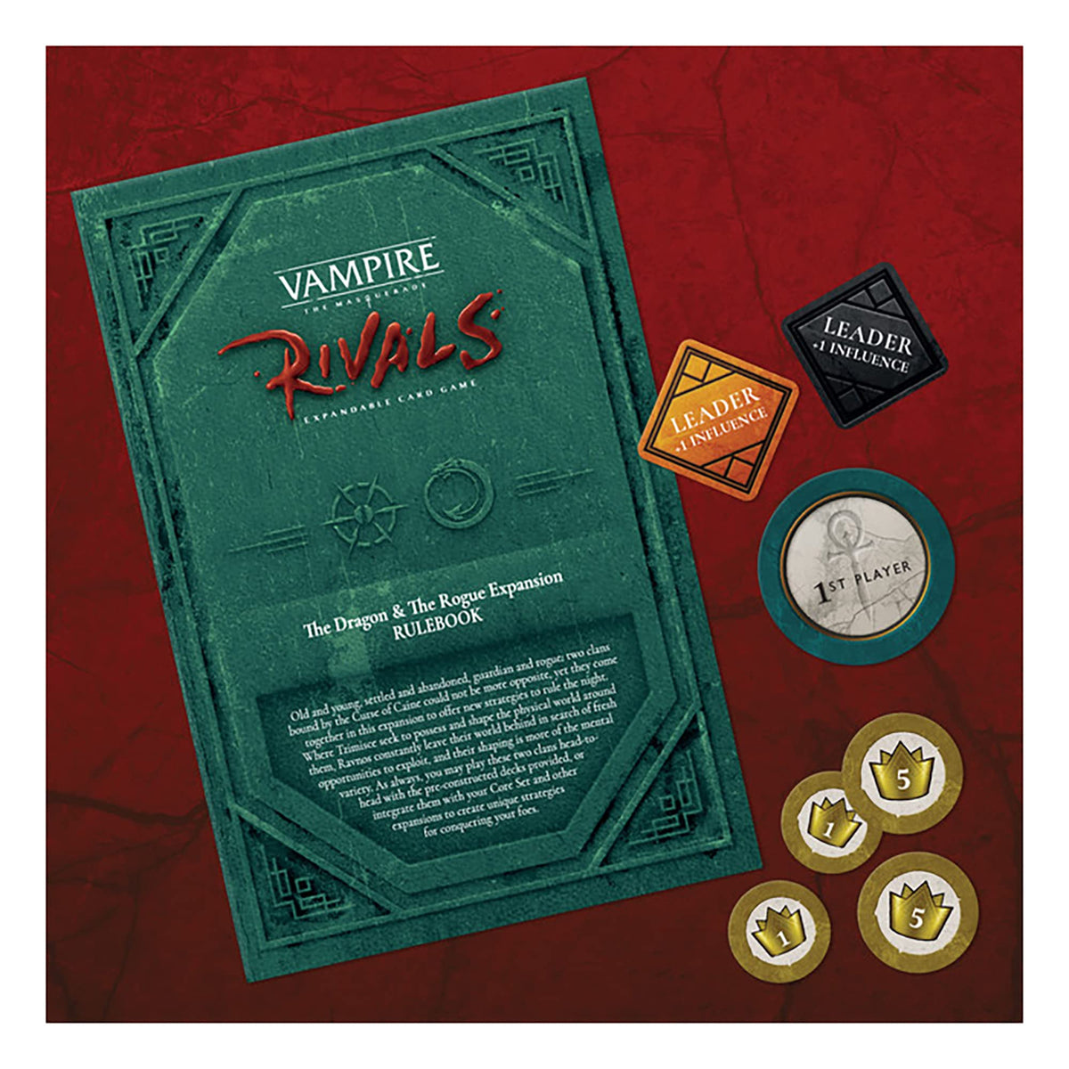 Renegade Game Studios Vampire: The Masquerade Rivals Dragon & Rogue