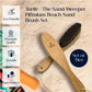 Beach Sand and Pool Feet Brush w/Soft Bristles | 2 Pc. Set | Use Also for Surfboards, Towels, Chairs, Pet Paws, & Outdoor Gear | Portable Travel Gear