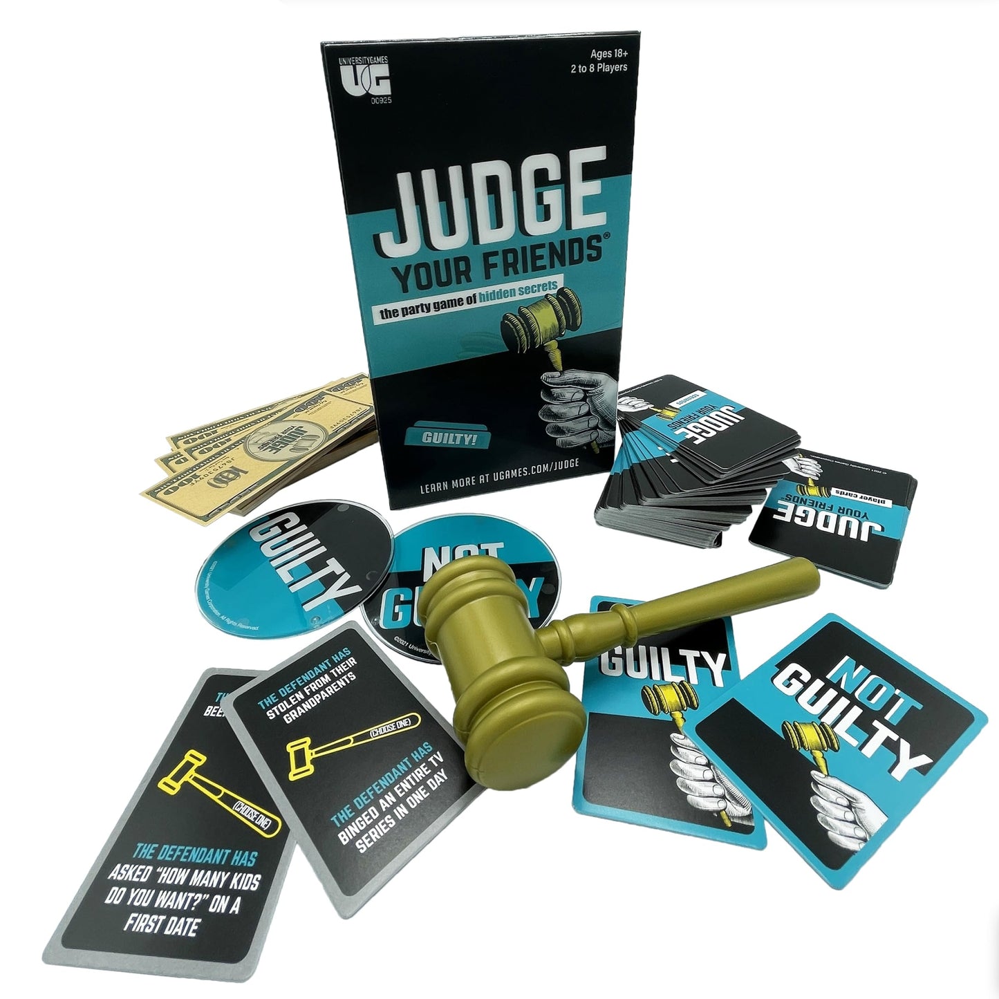 Judge Your Friends, The Hilarious Party Game of Hidden Secrets and Scenarios, Perfect for Game Night with Friends Ages 18 and Up, for 2 or More