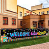 Large Welcome Back to School Banner 120x20 Inch, Back To School Decorations Back To School Yard Signs, First Day of School Banner Decorations