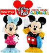 Fisher-Price Disney Mickey Mouse Clubhouse Bath Squirters Mickey & Minnie Gift Set Bundle - 2 Pack