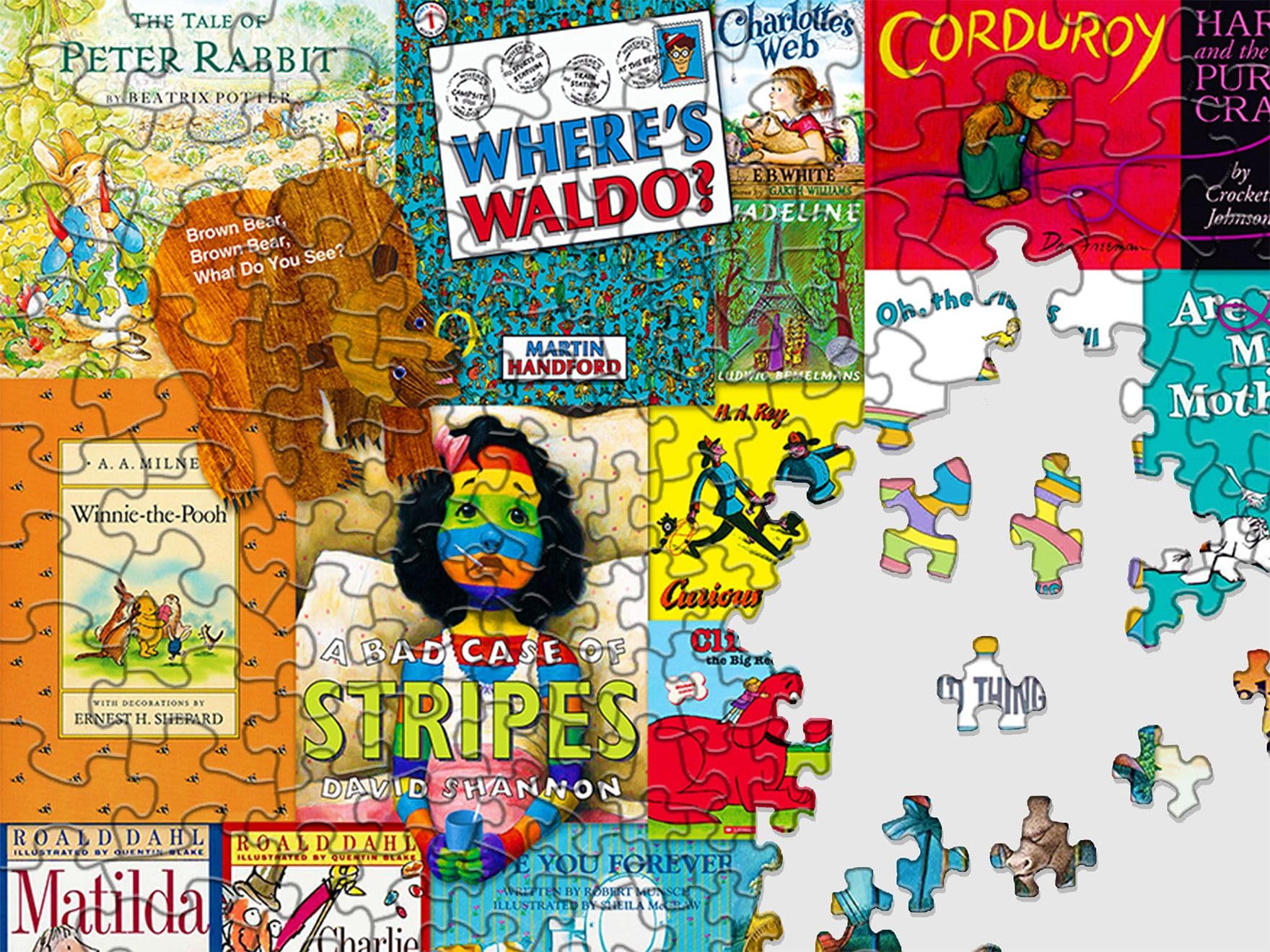 Springbok Childhood Stories 400 Piece Family Jigsaw Puzzle