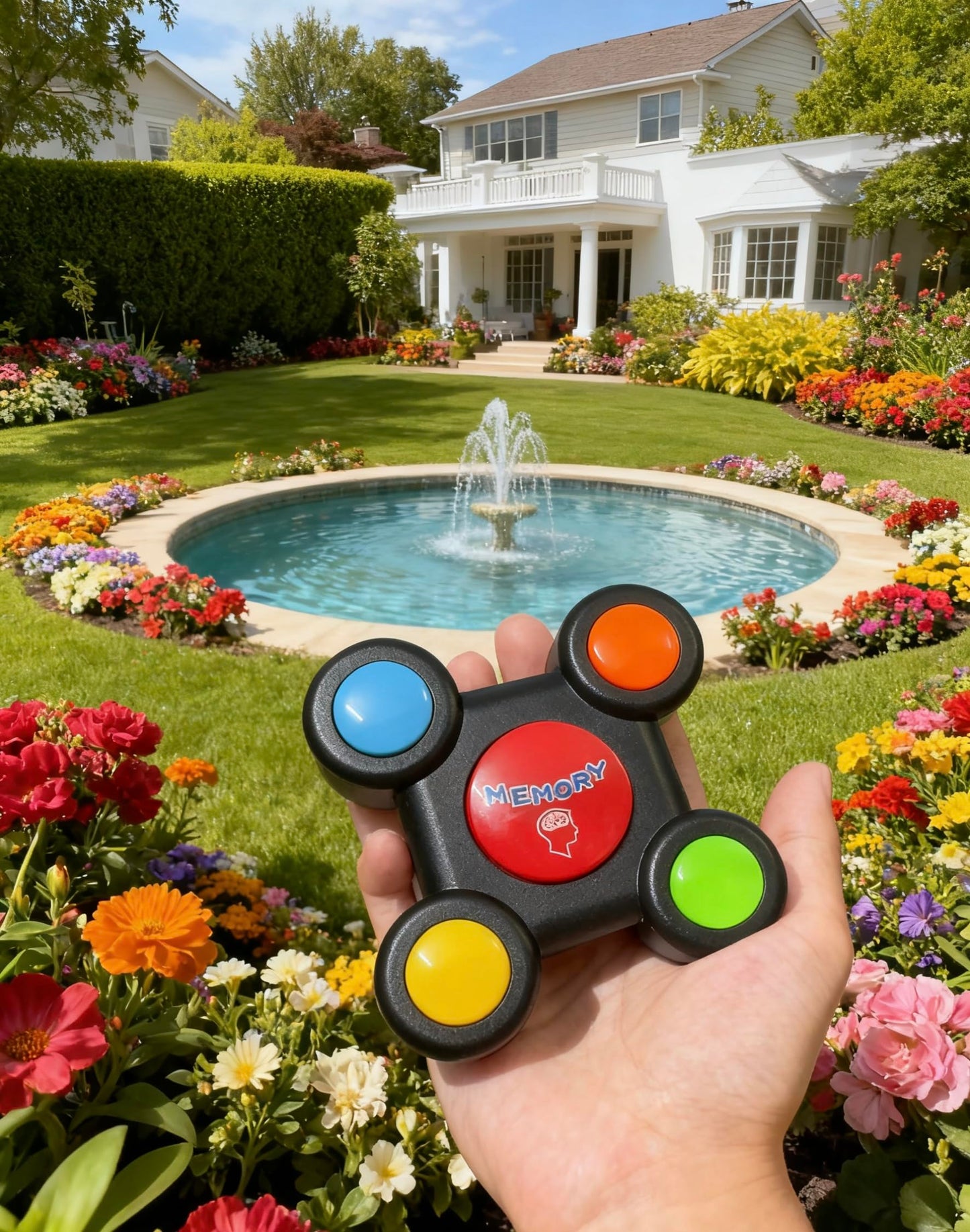 CIZOSYU Light & Sound Memory Game - Interactive Electronic Toy for Focus & Reaction Training