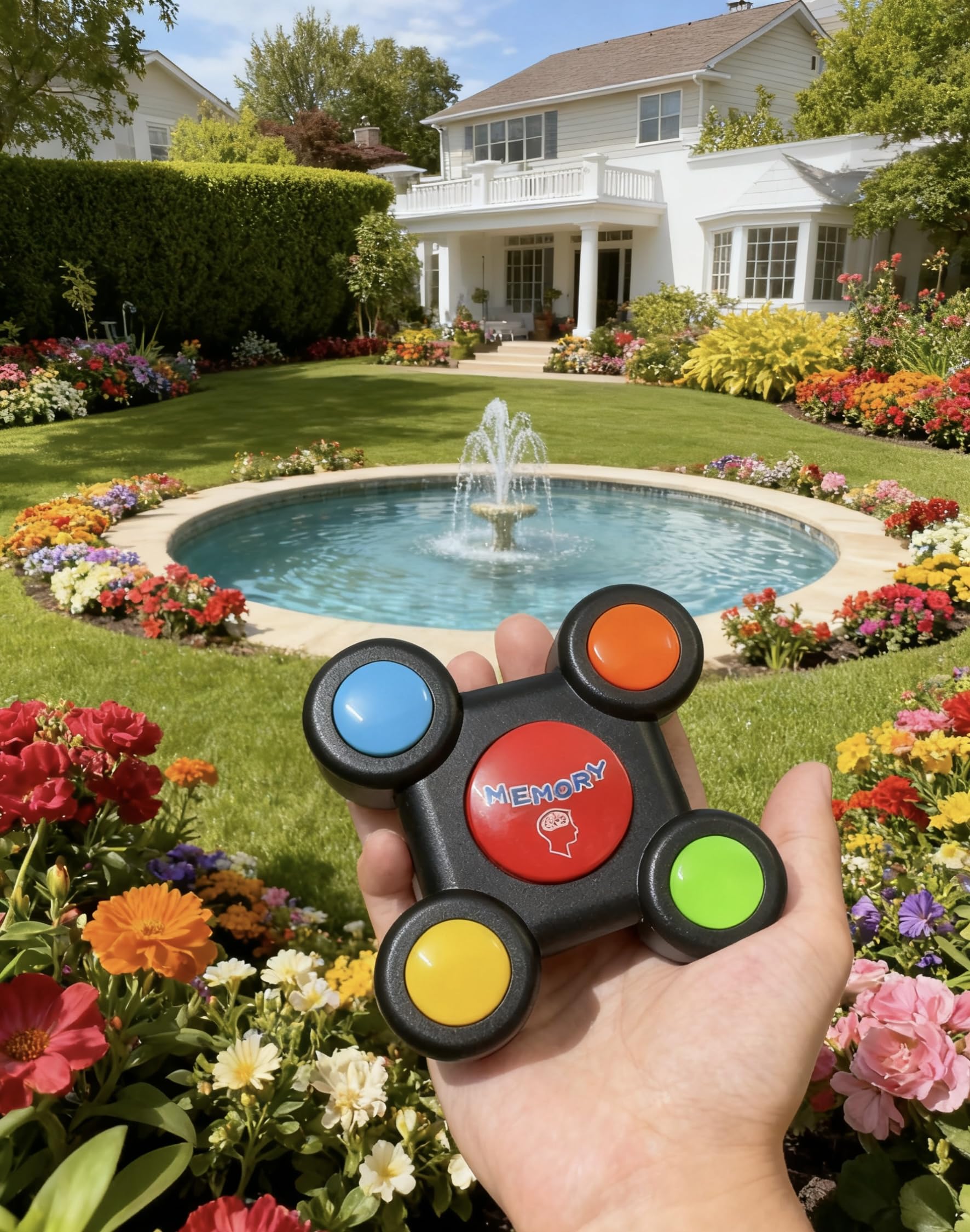CIZOSYU Light & Sound Memory Game - Interactive Electronic Toy for Focus & Reaction Training