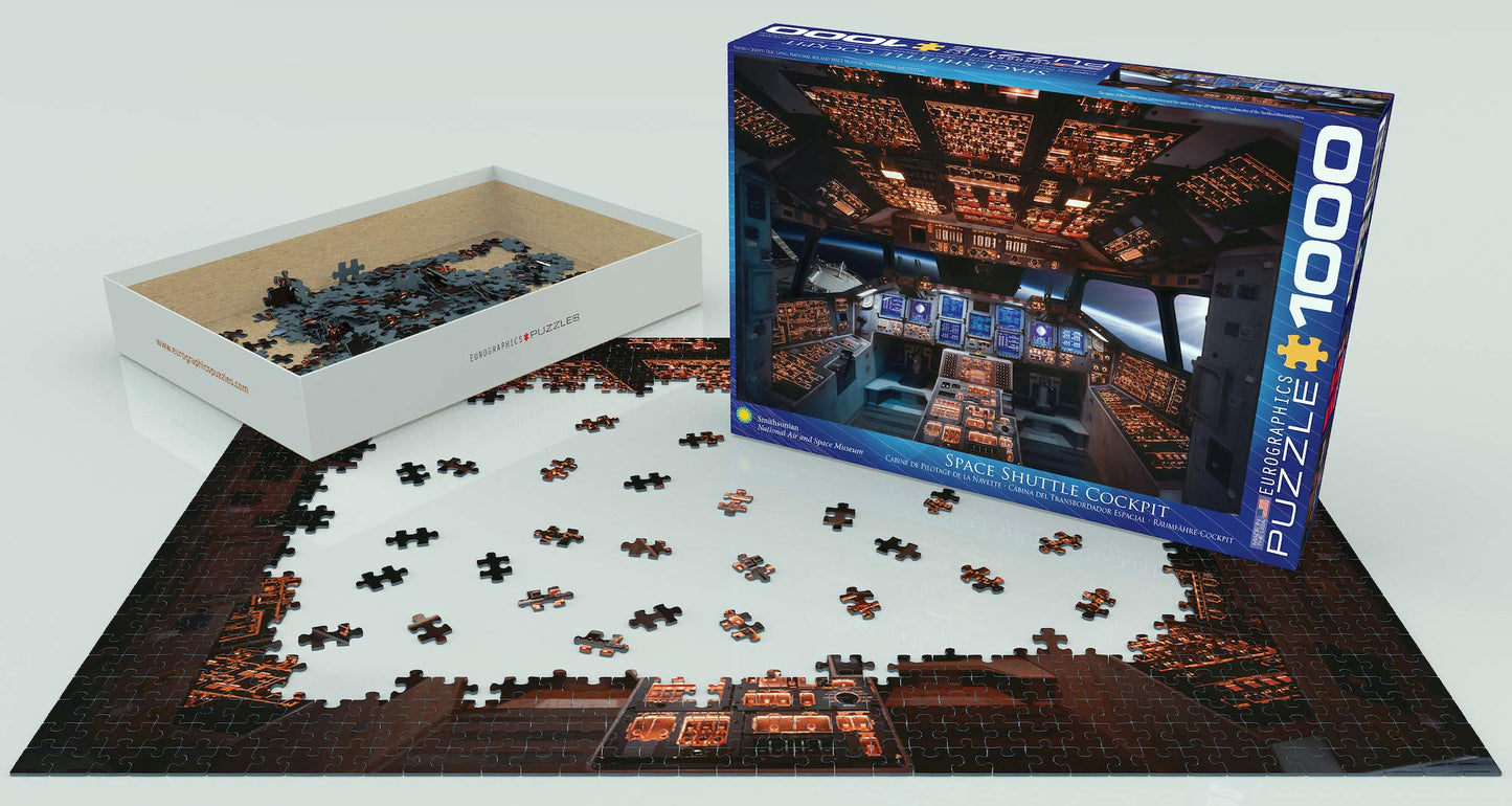 EuroGraphics Shuttle Cockpit 1000 Piece Puzzle