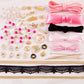 Make It Real Juicy Couture: Chokers & Charms Kit - Create 7 Unique Necklaces, 102 Pieces, 7 Trendy Chokers, 6 Juicy Charms, Tweens & Girls, Elastic