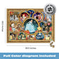 Ceaco - 2000 Piece Silver Select Disney Classic Collage Jigsaw Puzzle Colorful Puzzle for Adults - Precision-Cut Pieces, Beautiful Artwork, and Hours