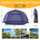 Alvantor® Baby Playpen Pop Up Play Yard 84"x84"x44”Large Kids Play Tent Indoor Outdoor Playhouse Mesh Play Pen, Mosquito Net Playpen Camping Beach