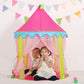 Kids Princess Tent & Lights, Children Play House Toy, 41" x 53", Pink