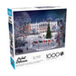 Buffalo Games - The White House in the Snow - 1000 Piece Glitter Puzzle