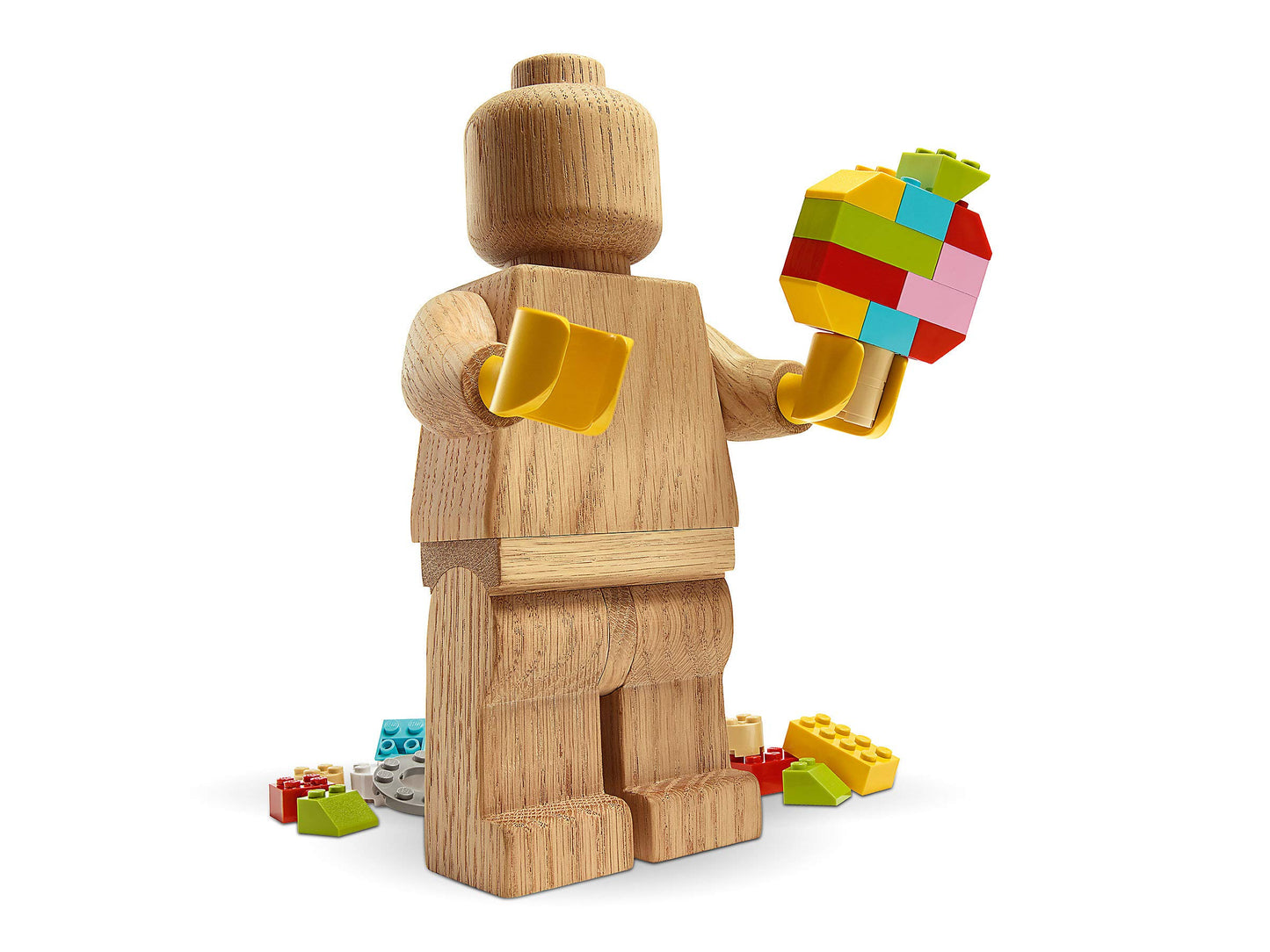 LEGO Originals: LEGO Wooden Minifigure - 30 Piece Building Set - LEGO, #853967, Ages 12+