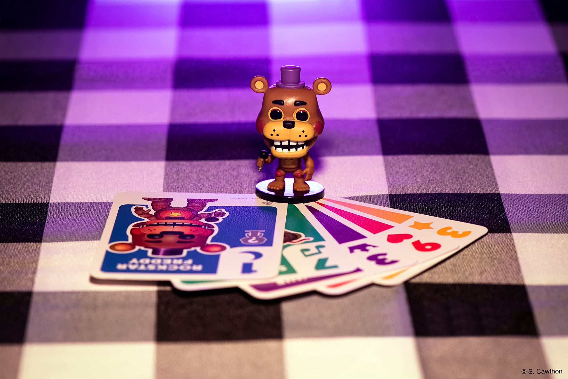 Funko Something Wild! Five Nights at Freddy's with Freddy Pocket Pop! Card Game for 2-4 Players Ages 6 and Up