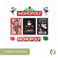 Desert Cactus Monopoly 9 Sticker Vinyl Decal Laptop Water Bottle Car Scrapbook Decorations Birthday Favor Party Supplies (2-6)