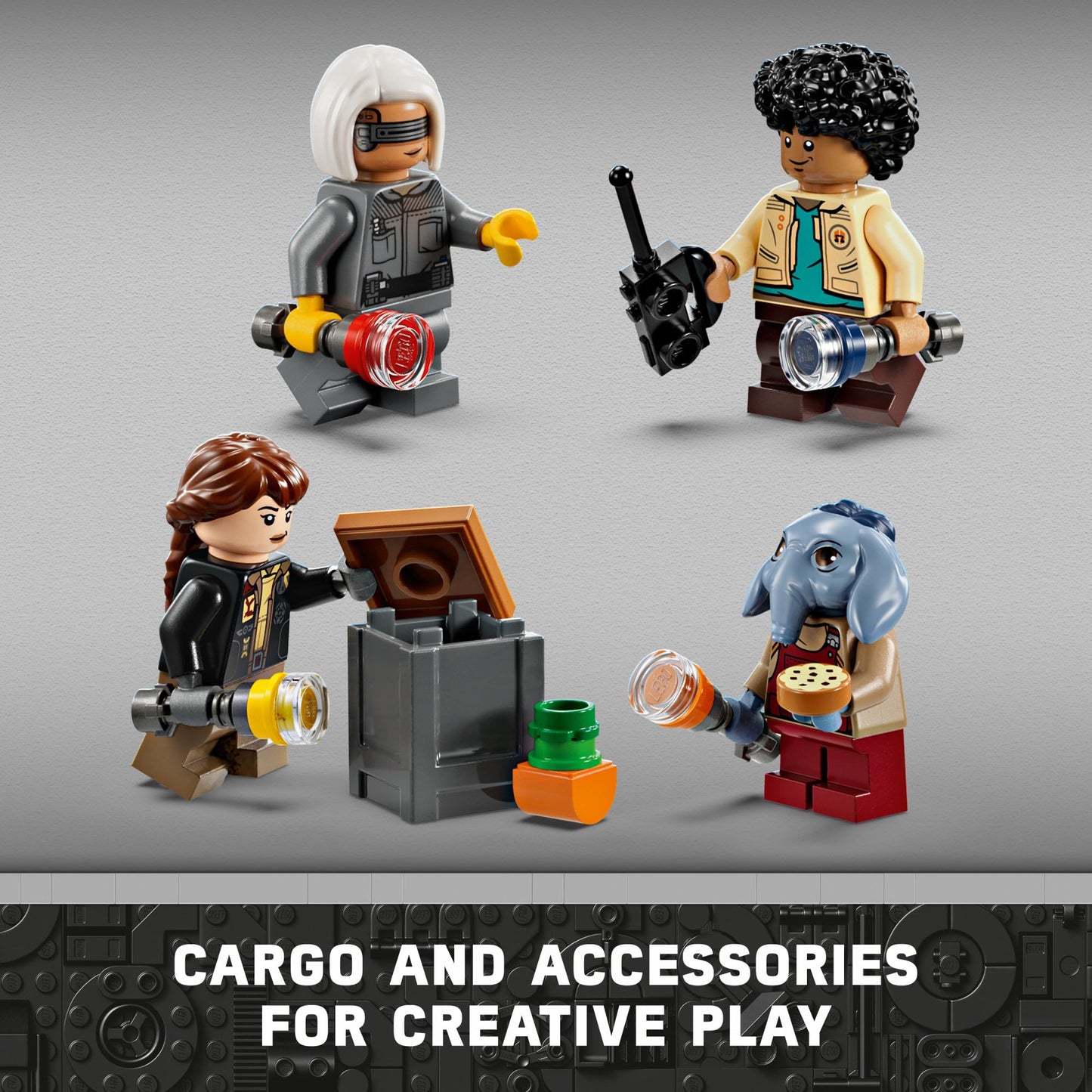 LEGO Star Wars Skeleton Crew The Onyx Cinder Spaceship Toy - Star Wars Building Toy Set for Kids, Boys & Girls, Ages 10+ - Birthday Gift for Fans -