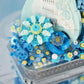 Conlinktion Flower Bouquet Guitar Building Blocks Set, 1125PCS Music Instruments Guitar Bricks Set, Gifts for Adults and Kids (bass)