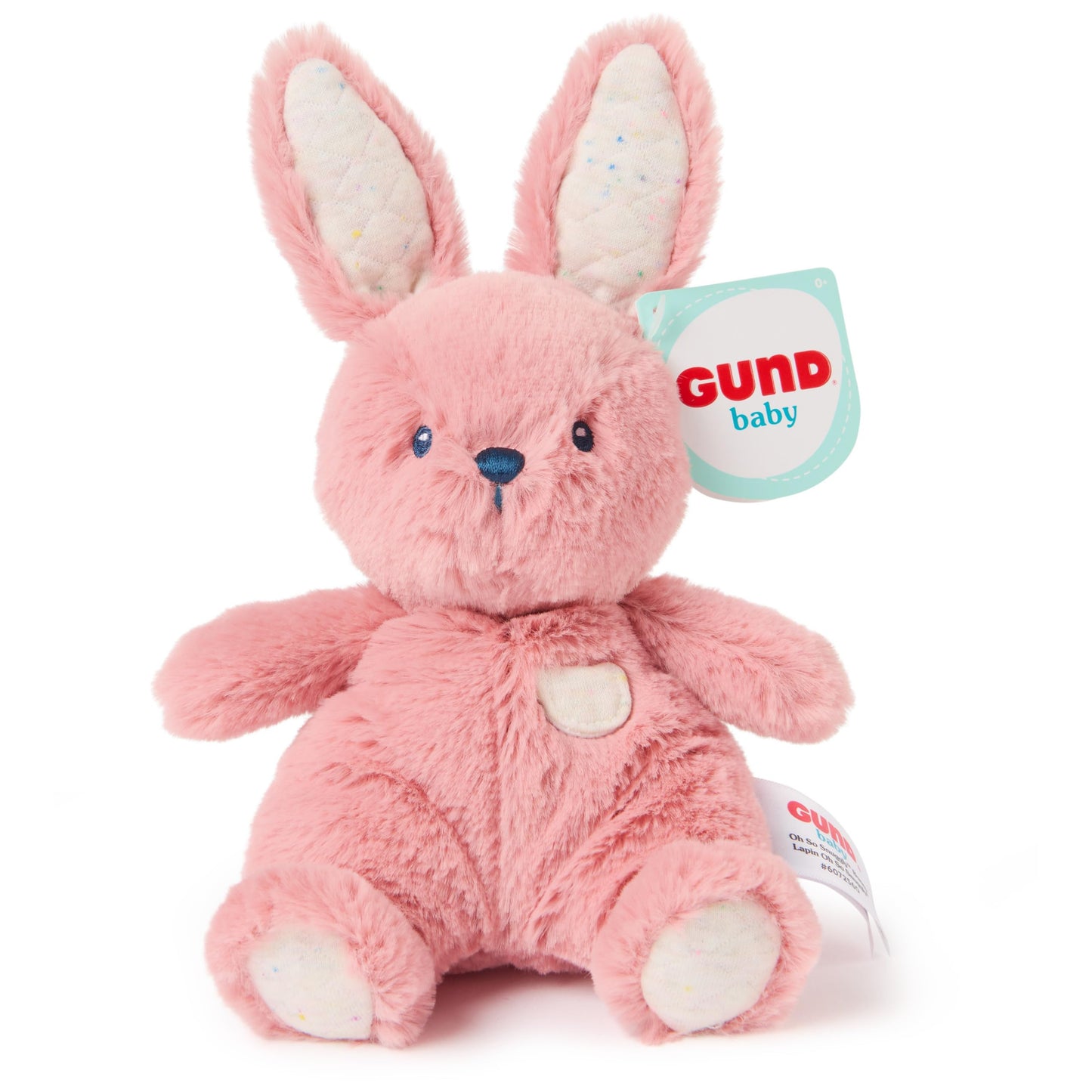 GUND Baby Oh So Snuggly Little Bunny 6-Inch Plush Toy, Ages 0+