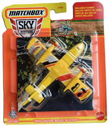 Matchbox Twin Engine Blaze Buster, Sky Busters Includes Playmat