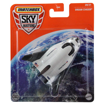 Matchbox Sky Busters Dream Chaser, White and Black