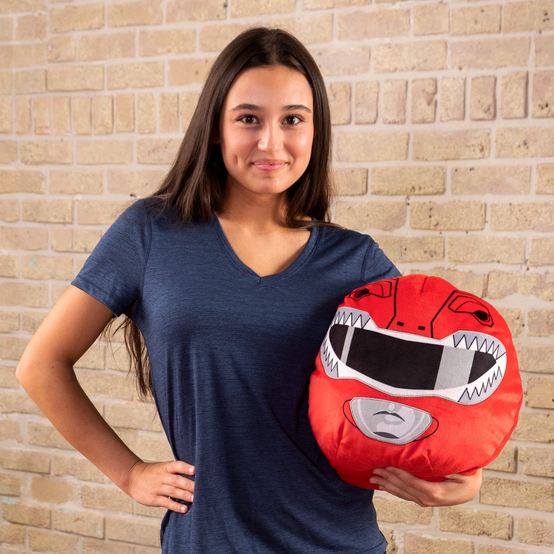 Club Mocchi-Mocchi- Mighty Morphin Power Rangers Plush - Red Ranger Plushie - Power Rangers 30th Anniversary Squishy Plushies - 15 Inch