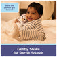 GUND Bluey Official 6-Inch Plush Ring Rattle Sensory Toy