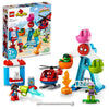 LEGO DUPLO Marvel Spider-Man & Friends: Funfair Adventure 10963 Fairground with Helicopter Toy, Spidey and Hulk Figures, Toys for Toddlers, Boys &