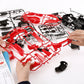 RASTAR Build Your Own RC Car Ferrari FXXK EVO Kit with Remote & DIY Decals