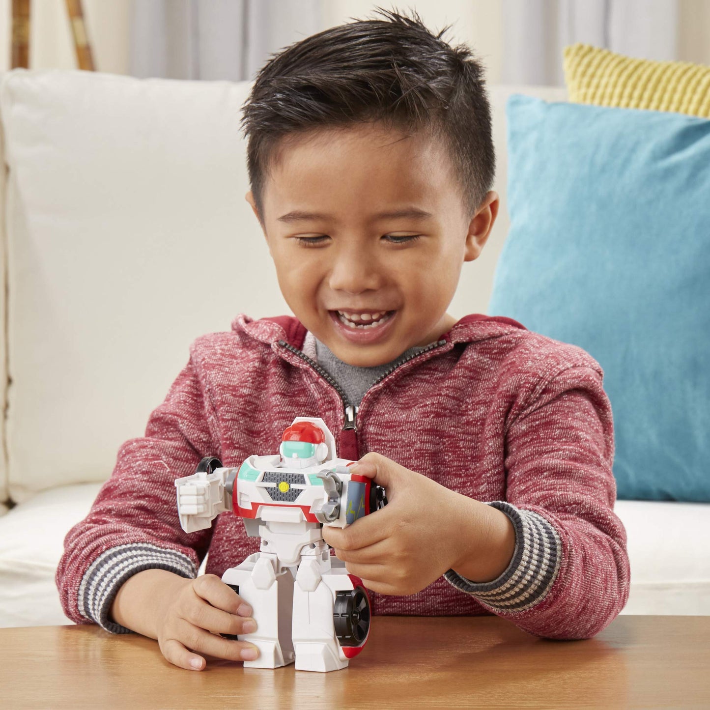 Transformers Playskool Heroes Rescue Bots Academy Medix The Doc-Bot Converting Toy Robot, 6-Inch Collectible Action Figure Toy for Kids Ages 3 and Up