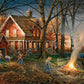 Buffalo Games Terry Redlin Autumn Evening 1000 Piece Jigsaw Puzzle, Adults