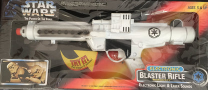 Star Wars Electronic Blaster Rifle BlasTech E-11 w/Light and Laser Sounds