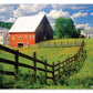0500 pc Peaceful Farm Cardboard Jigsaw