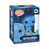 Funko POP! Artist Series: Marvel Infinity Saga - Captain America (Blue)