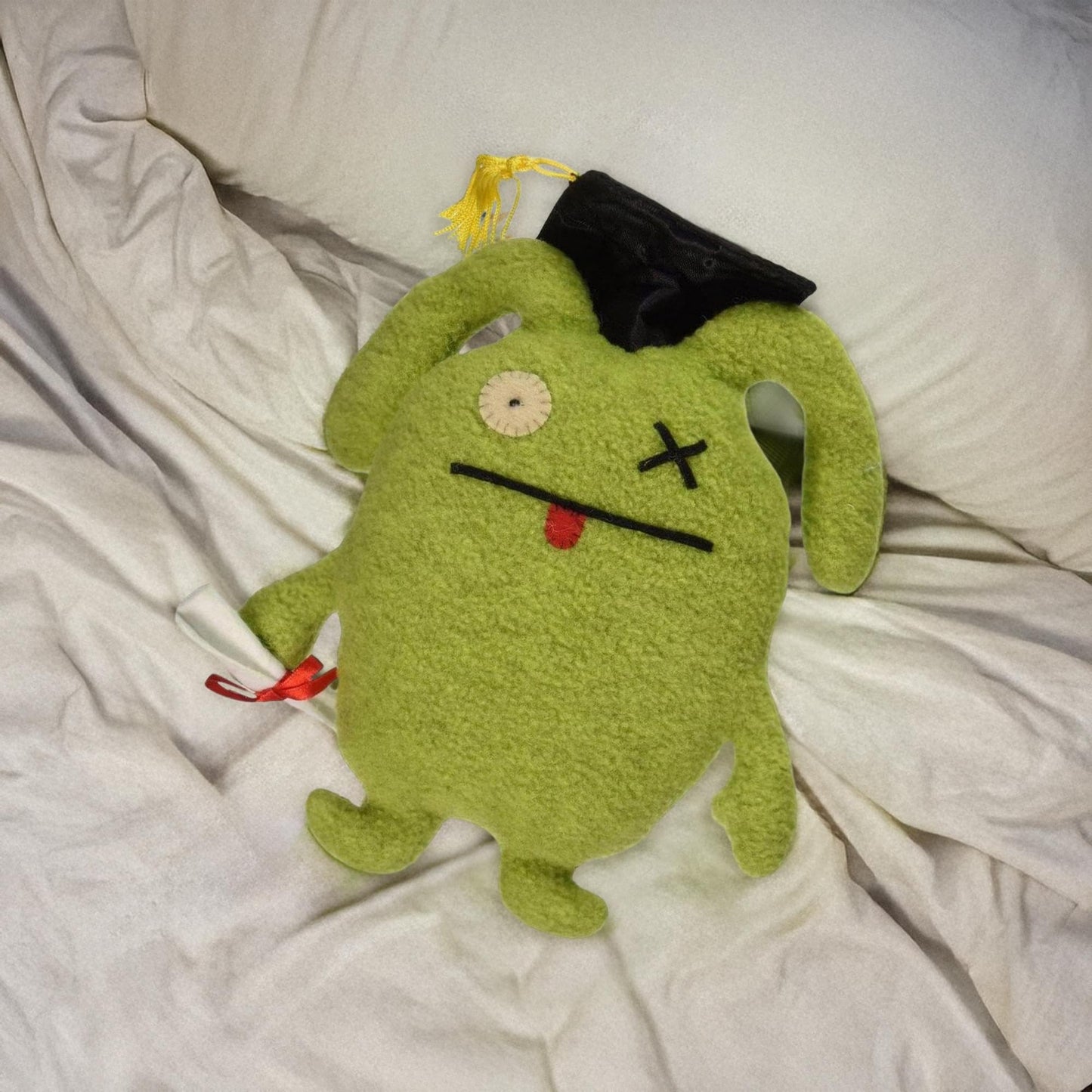 VeggieTales Uglydoll by Gund Little Ox Graduation 7.3" Plush