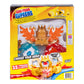 Heroes of Goo Jit Zu Goo-Tron Supreme Superhero Toys, Combines The Power of Blazagon, Pantaro & Thrash in 1 Ultimate Hero, 3 Different Goo Fillings