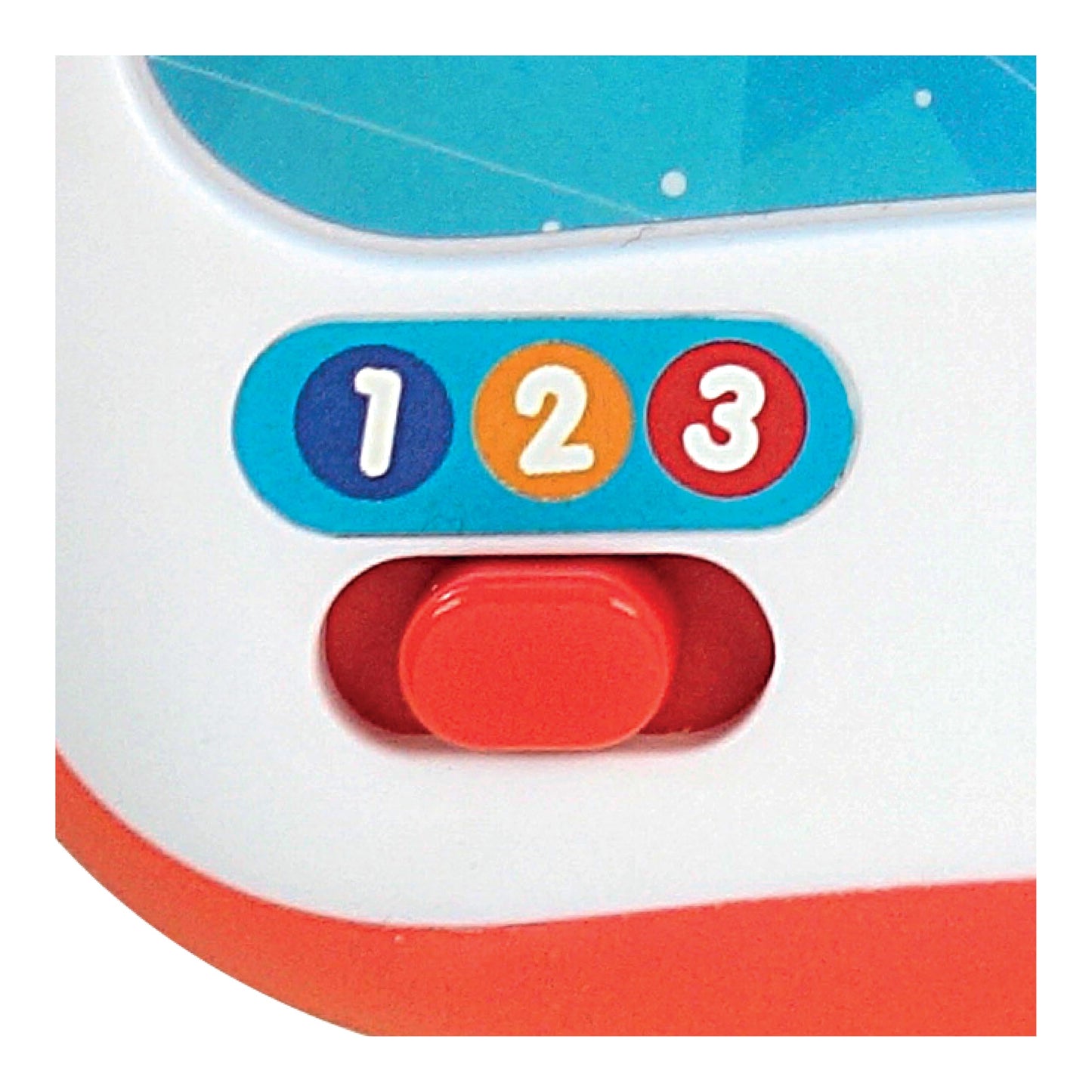 Winfun I-Fun Pad - Interactive ABC Learning Tablet with 3 Play Levels, Letters, Shapes, Sounds & Music, Easy-Grip Design, Light-Up Fingerprint