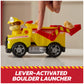Paw Patrol Fire Rescue Rubble Fire Dump Truck Toy Vehicle Set