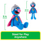 GUND Sesame Street Super Grover Toothpick 15-Inch Plush Toy, Ages 1+