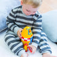 WOW Toys Ronnie the Rocket - Friction Powered Space Rocket with Astronaut & Countdown Sounds | No Batteries, Durable Toddler Toy for Ages 1-5
