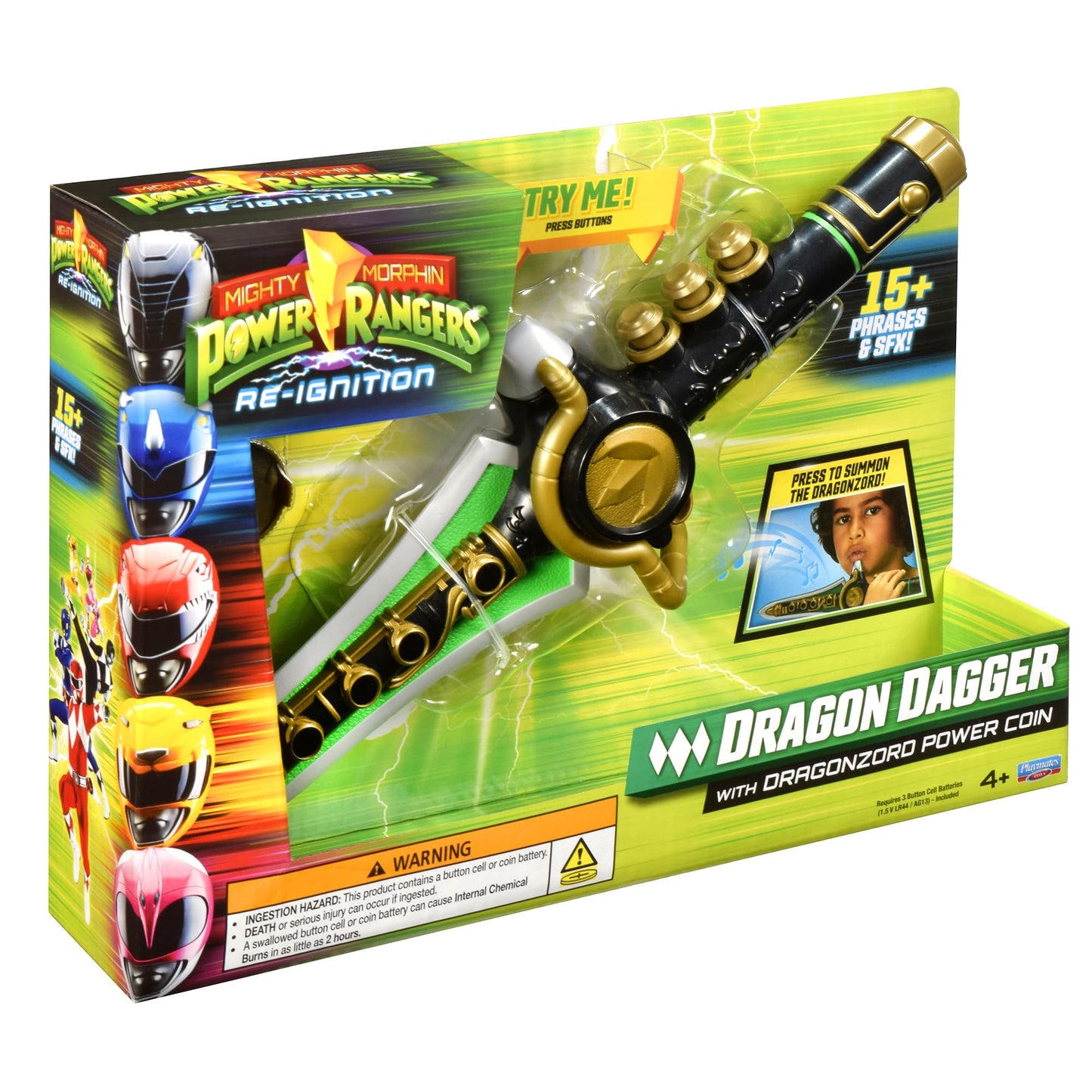 Power Rangers Mighty Morphin Re-Ignition - Dragon Dagger Role Play by Playmates Toys